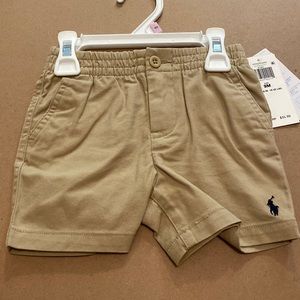 Ralph Lauren Polo Baby Boy Prepster Flex Twill Shorts